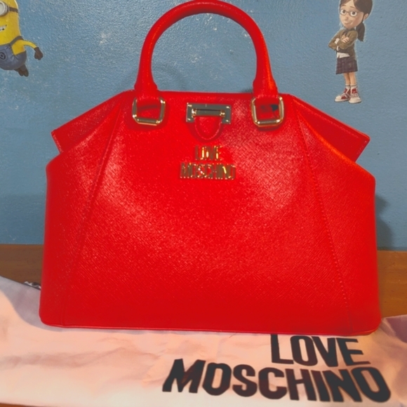 Love Moschino red purse - Picture 2 of 4